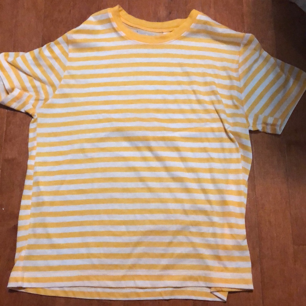 Pacsun Yellow striped shirt